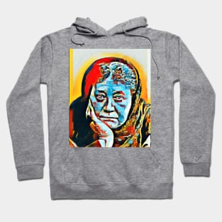 Helena Blavatsky Abstract Portrait | Helena Blavatsky Artwork 3 Hoodie